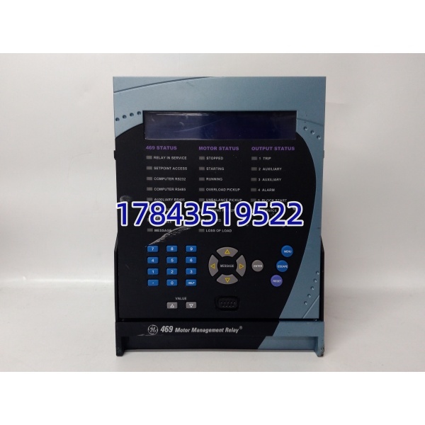 GE SR469-P5-HI-A20-E | 469系列电机综合保护继电器 Profibus DP