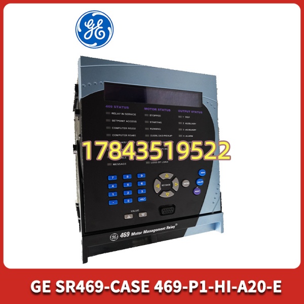 General Electric SR469-CASE-469-P1-HI-A20-E | 1A CT / 宽压 / 增强 LCD / 4-20mA 输出 - 图片 4