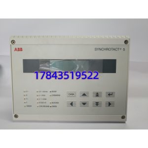 ABB SYN5201a-Z V217 3BHB006714R0217 | 发电机并网同步单元