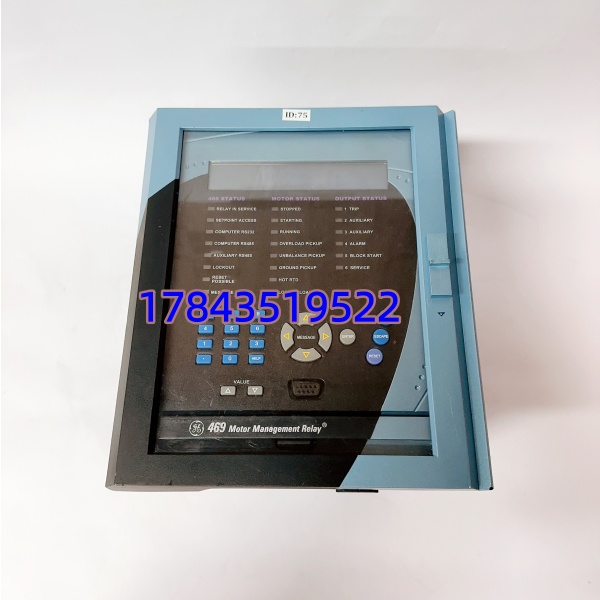 GE Multilin 469-P1-HI-A20-E | 电动机全功能微机保护继电器 - 图片 4