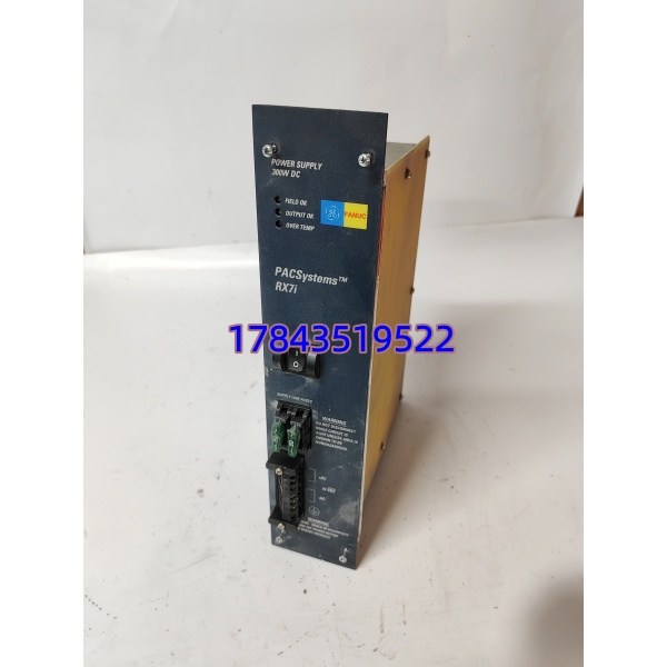 GE IC698PSA350E IC698PSA350 | RX7i机架Slot0专用350W开关电源 +5V/+12V/-12V输出 带过温风扇监测