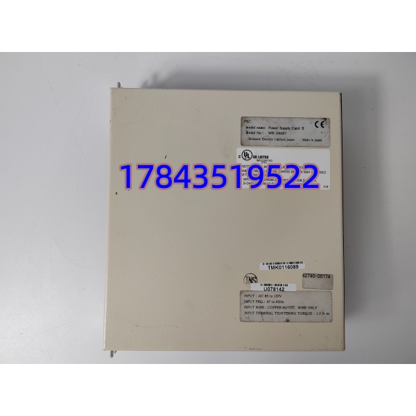 RELIANCE WR-D4007 | PSC电源II控制模块 - 图片 4
