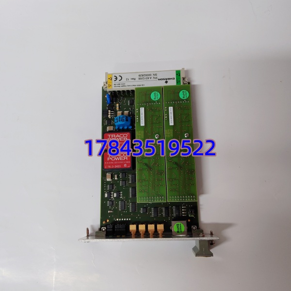 Emerson A631206 | DeltaV S系列 8通道模拟输入端子模块 AI Terminal Block - 图片 4