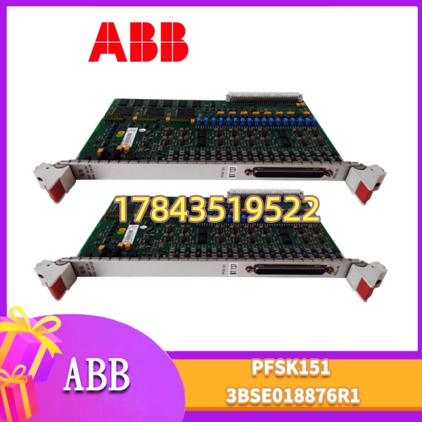 ABB PFSK151 3BSE018876R1 | 支持Modbus RTU / IEC60870 协议接口卡
