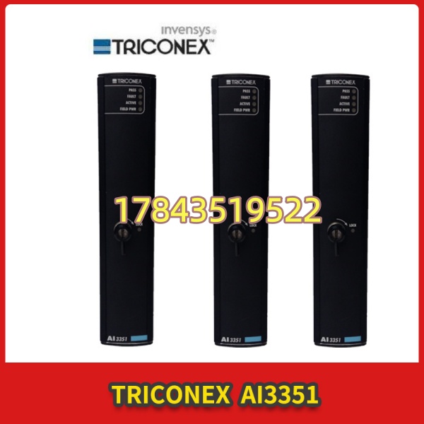 Triconex AI3351 Analog Input w/ Pulse 8-CH | 二手流通 测试好件 - 图片 3