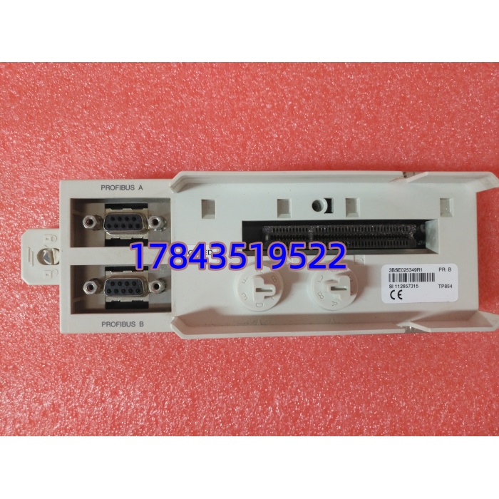 ABB TP854 | PROFIBUS DP 模块安装底座(TU typ)