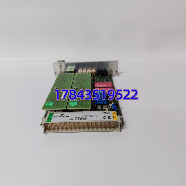 Emerson A631206 | DeltaV S系列 8通道模拟输入端子模块 AI Terminal Block