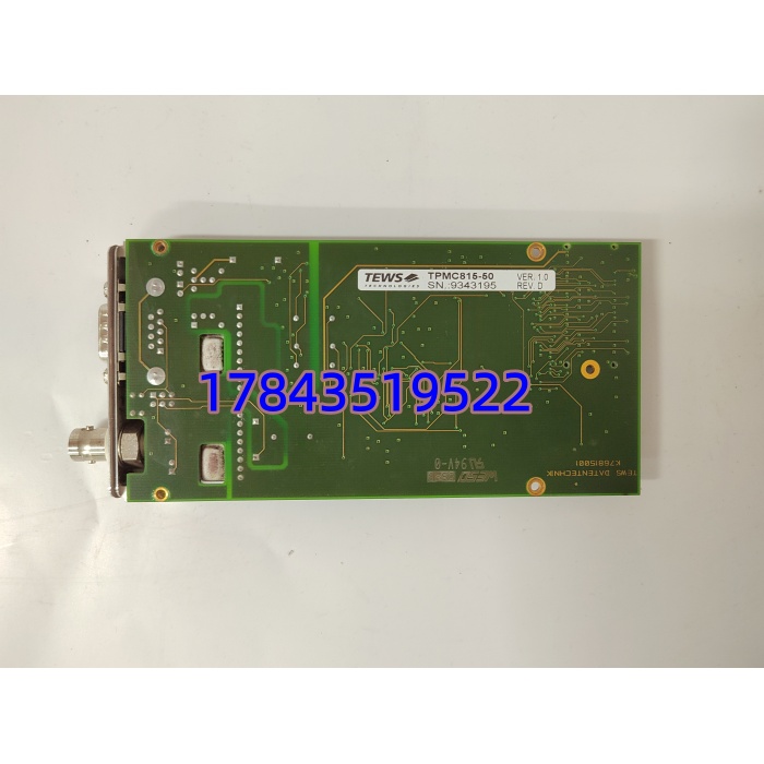 TEWS TECHNOLOGIES TPMC815-50 | PMC 四通道 RS-232/422/485 串行通信模块(16C950) - 图片 3