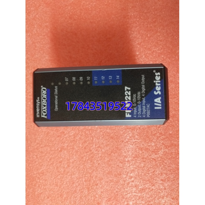 Foxboro FBM227 P0927AC | 冗余 100Mbps Ethernet Fieldbus Module I/A Series - 图片 3