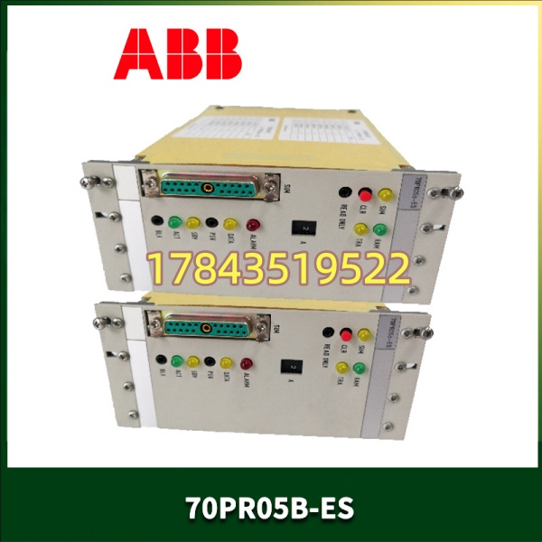 ABB 70PR05B-ES | 配 70SH/70SK 主机模块槽位使用 - 图片 2