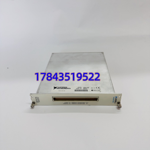 NI SCXI-1104C | SCXI 平台中压多路复用信号调理卡