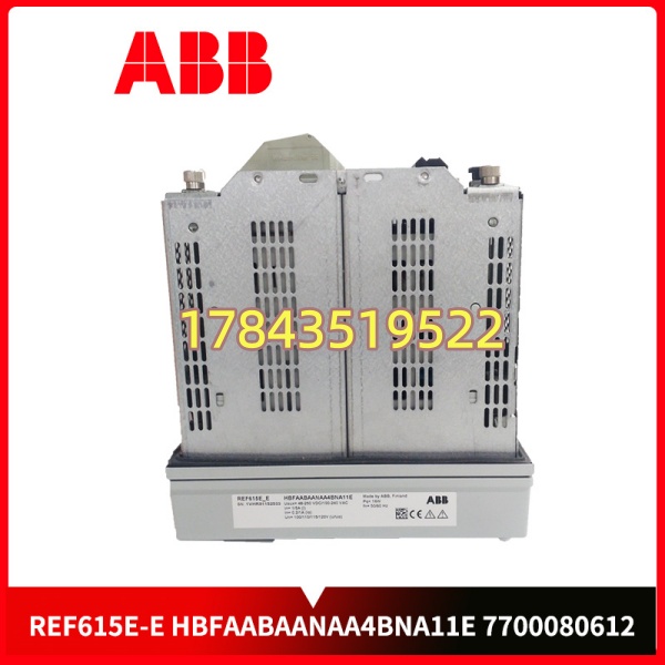 ABB REF615E-E HBFAABAANAA4BNA11E (7700080612) | 中压馈线保护继电器 Relion 615 - 图片 3