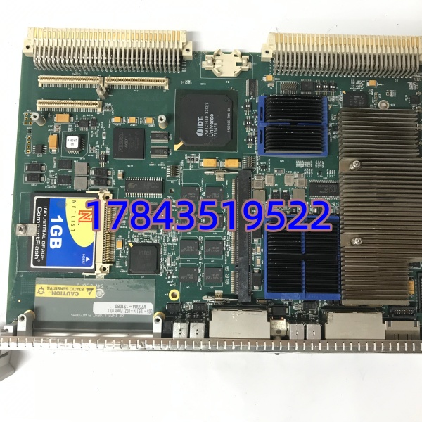 GE V7668A-1310B0 350-9310007668-131020 B | 双槽VME单板计算机(SBC)