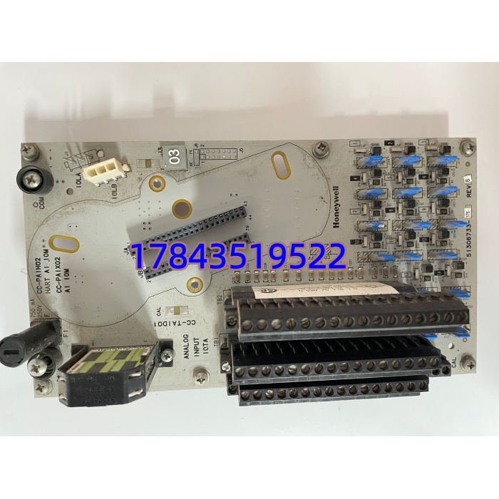 Honeywell CC-TAID01 配 CC-PAIX01/CC-PAIH01 16通道 4–20mA/±10V 差分AI | 关键过程控制A类备件