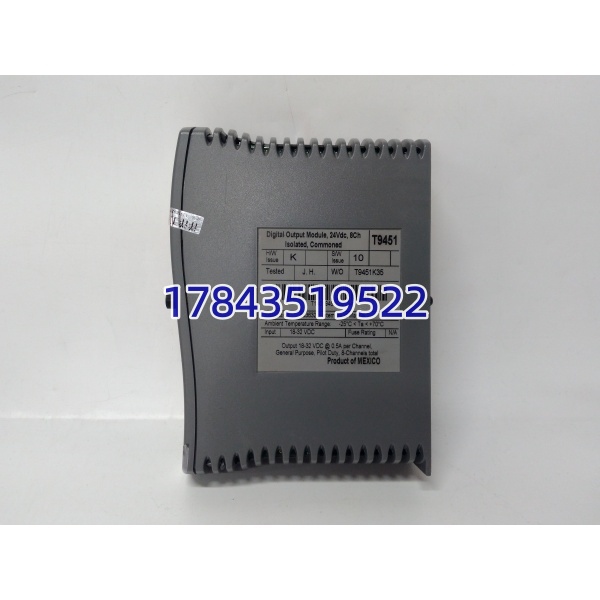ICS Triplex T9451 | Trusted 24V DC 数字量输入模块 - 图片 4