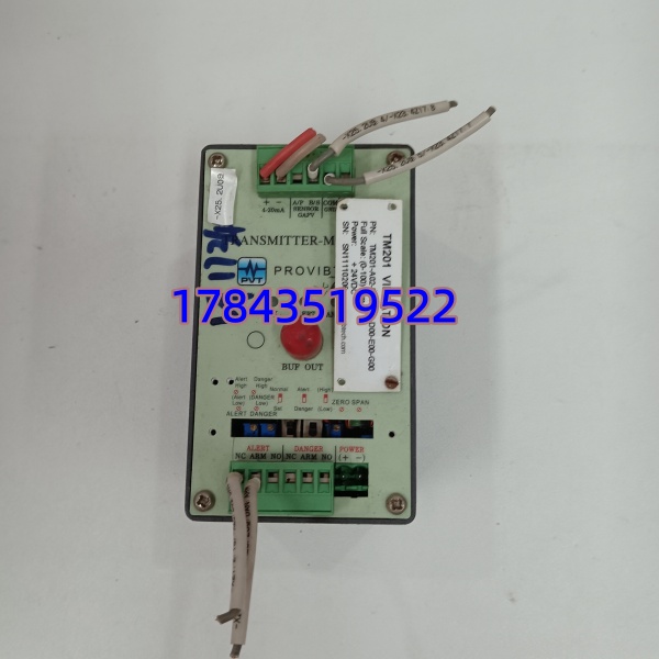 ProvibTech TM201-A02-B00-C00-D00-E00-G00 | 4–20mA + 报警继电器