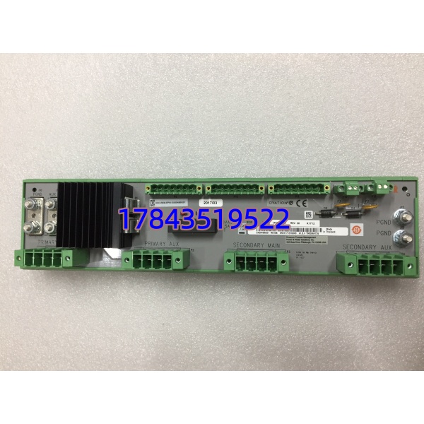 Emerson 5X00489G01 | Ovation 电源分配模块 PDM 24VDC - 图片 4