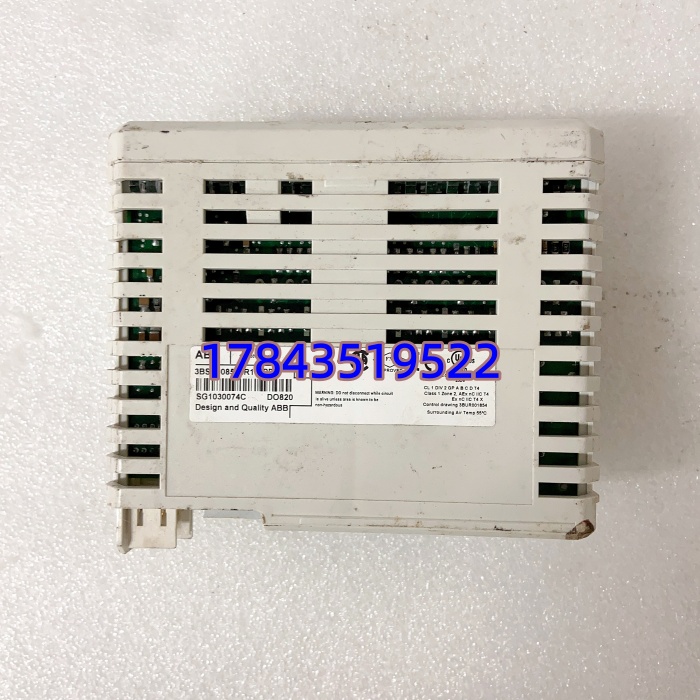 ABB DO820 3BSE008514R1 | 继电器输出模块 8通道