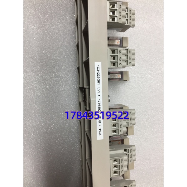 EMERSON 1C31223G01 | 16通道继电器底座 - 图片 2