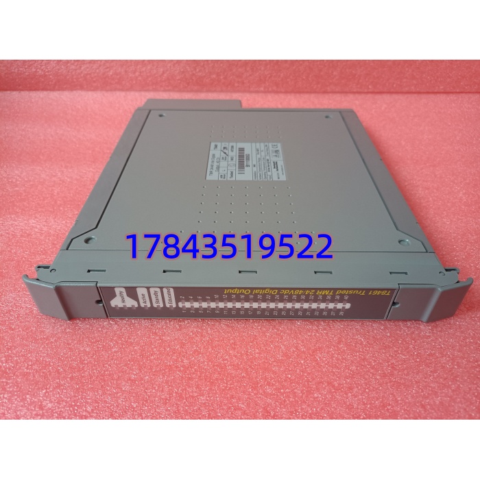 ICS TRIPLEX T8461 | Trusted® TMR 系统 24VDC 40通道 数字量输入模块 - 图片 4