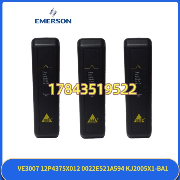 Emerson KJ2005X1-BA1 + KJ2201X1-BA1 配型 | 兼容 DeltaV V9~V15 机架 热插拔 - 图片 3
