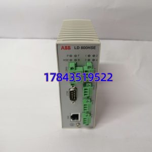 ABB LD800HSE | HART 现场设备服务器/多路复用网关(接 HART AI卡或独立采集)