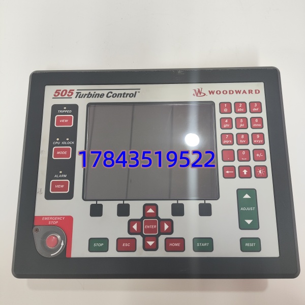 Woodward 8200-1302 8200 Series Processor | 建议按关键调速柜 N+1 核冷备