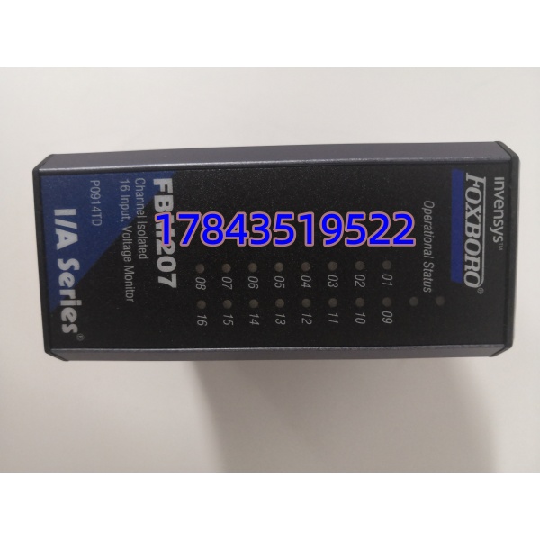 FOXBORO FBM207 P0914TD | 8通道RTD输入模块 - 图片 3