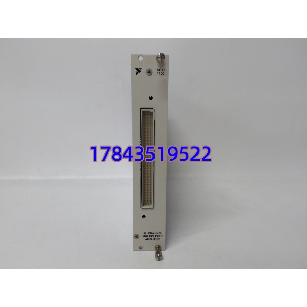 NI SCXI-1100 | 可编程增益×1~×1000 4Hz低通滤波 配SCXI-1000/1001机箱 - 图片 2