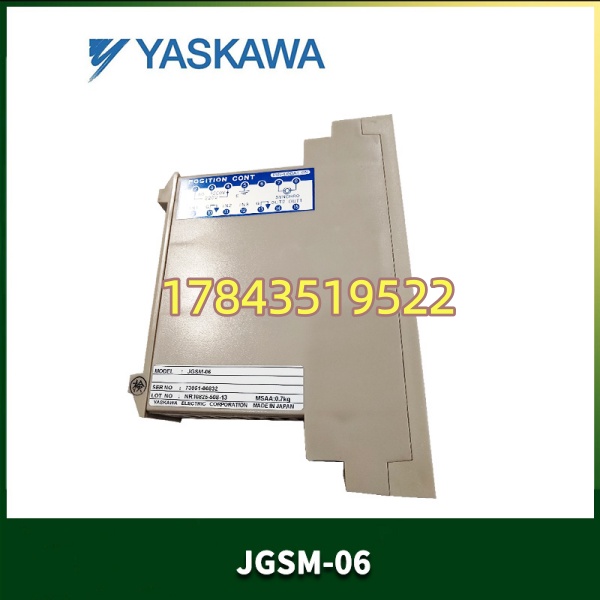 YASKAWA JGSM-06 | 晶体管型 PWM 伺服驱动器 带 CN1/CN2 脉冲/编码器接口 - 图片 3