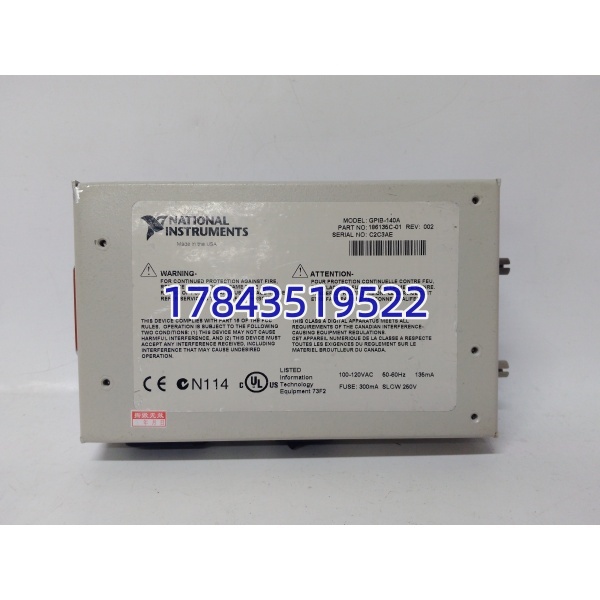 NI GPIB-140A | IEEE-488.1 无源 GPIB 总线扩展/隔离模块 - 图片 4