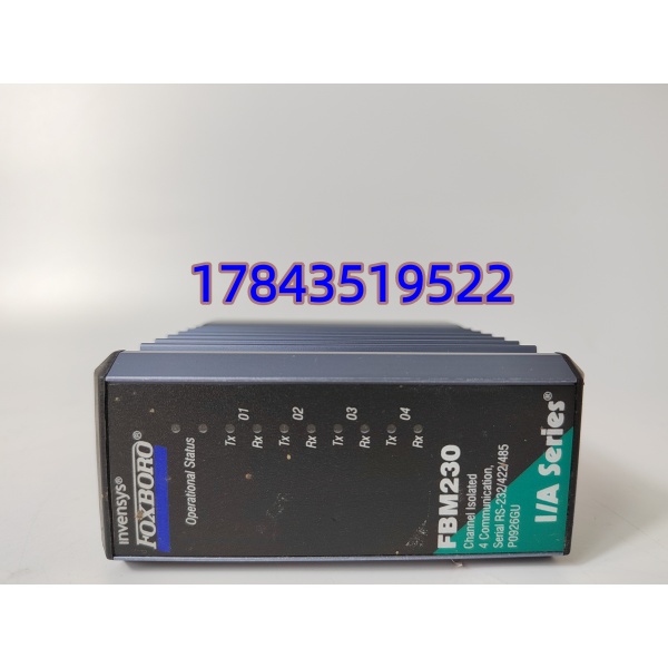 FOXBORO FBM230 P0926GU | 四端口串行通信模块 - 图片 4
