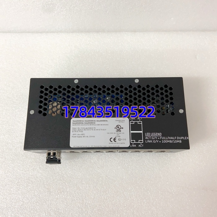 GE IS420ESWBH2A | 非网管型工业以太网交换机(IONet)