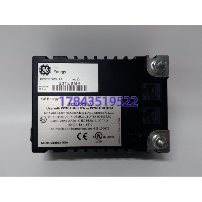 GE IS220PDIOH1A 替代 IS220PDIOH1B | Rev A 升级件 固件向上兼容 - 图片 2