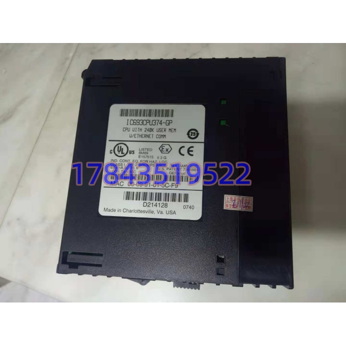 GE Fanuc IC693CPU374-GP | 90-30以太网CPU - 图片 3