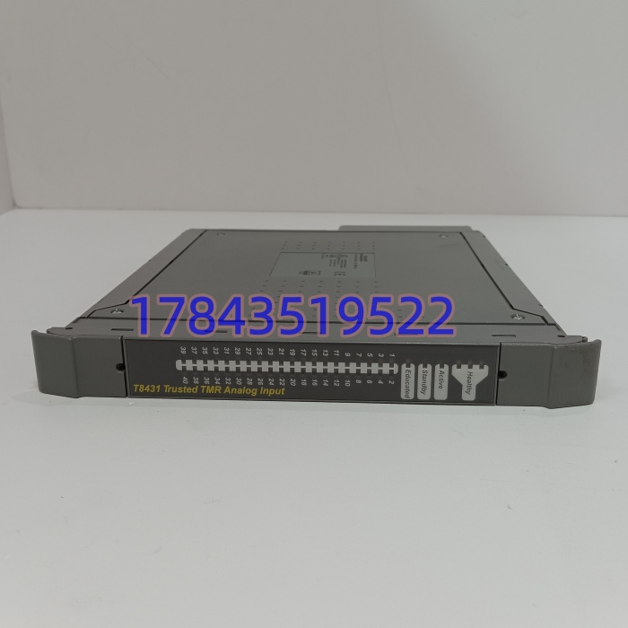 ICS Triplex T8431 | 三重化冗余模拟量输入模块