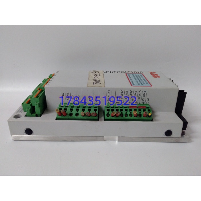 ABB UNITROL 1010 3BHE035301R1002 | 数字式自动电压调节器