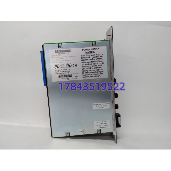 GE IC698PSA100 | RX7i Slot0 100W宽压电源85-264VAC+5V20A现货 - 图片 3