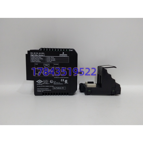 Emerson KJ3204X1-BA1 VE4002S1T2B5 | DeltaV 32通道DO模块 - 图片 3