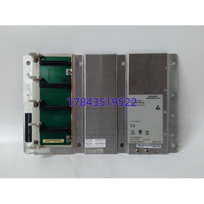 Schneider 140XBP00400 | Modicon Quantum 4槽背板机架