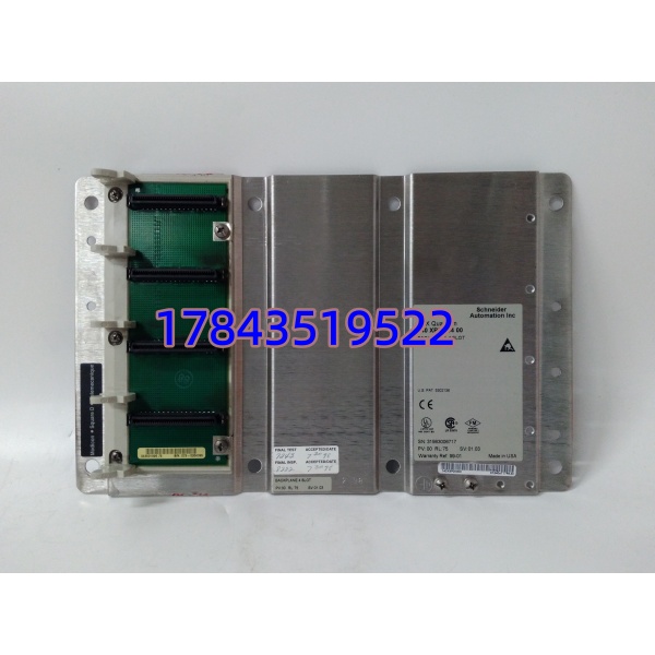 SCHNEIDER 140XBP00400 | 法国原装 4-Slot Backplane 一年质保 - 图片 3
