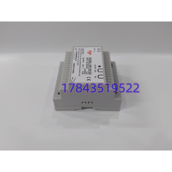 Mean Well DR-100-24 | 100W导轨式开关电源