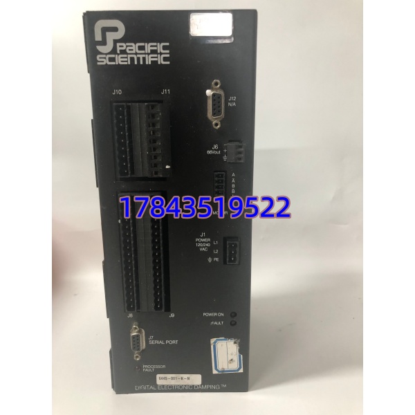 654Pacific Scientific 6445-001-K-N | 步进电机微步进驱动器 0.625-5.0A 120/240VAC 现货直发 - 图片 3