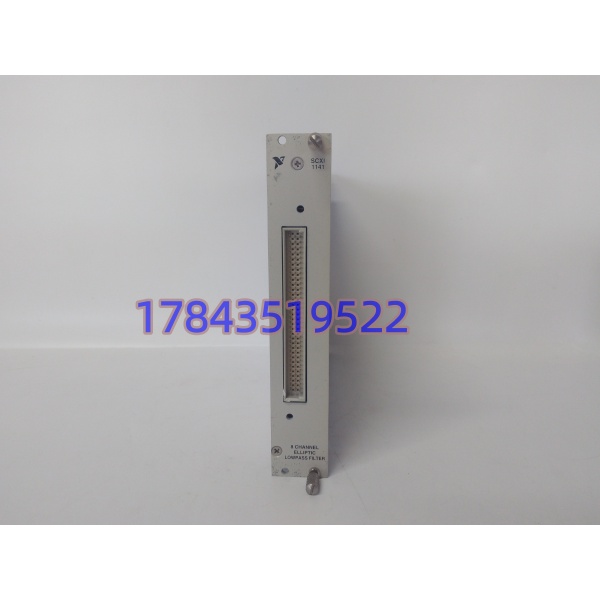National Instruments SCXI-1141 | 8通道椭圆低通滤波器模块 - 图片 4
