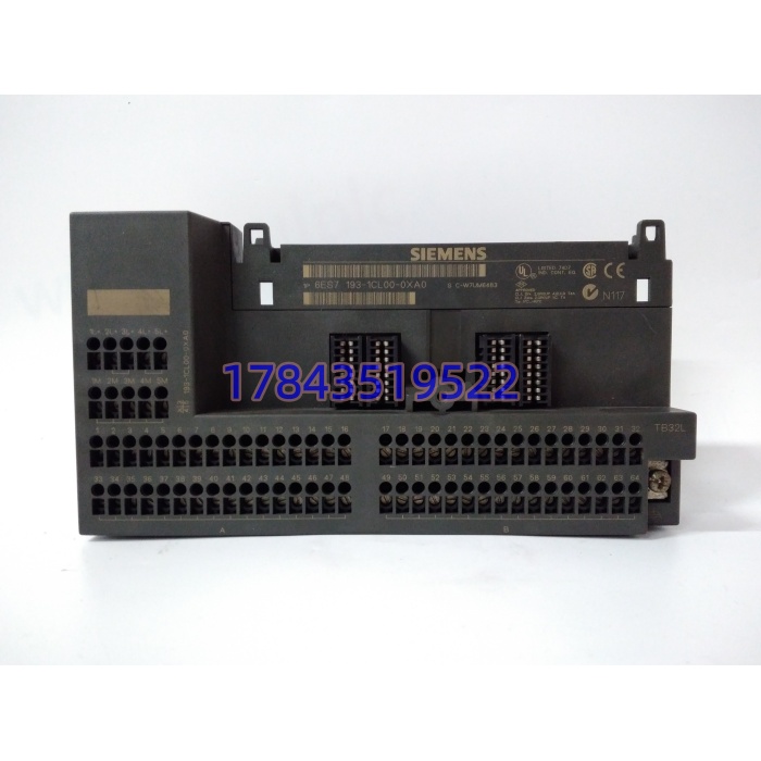 Siemens 6ES7193-1CL00-0XA0 | TB32L 32 通道螺钉端子底座