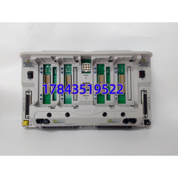 Emerson 5X00225G01 | 四槽位模块化底座 严格上机测试 现货秒发