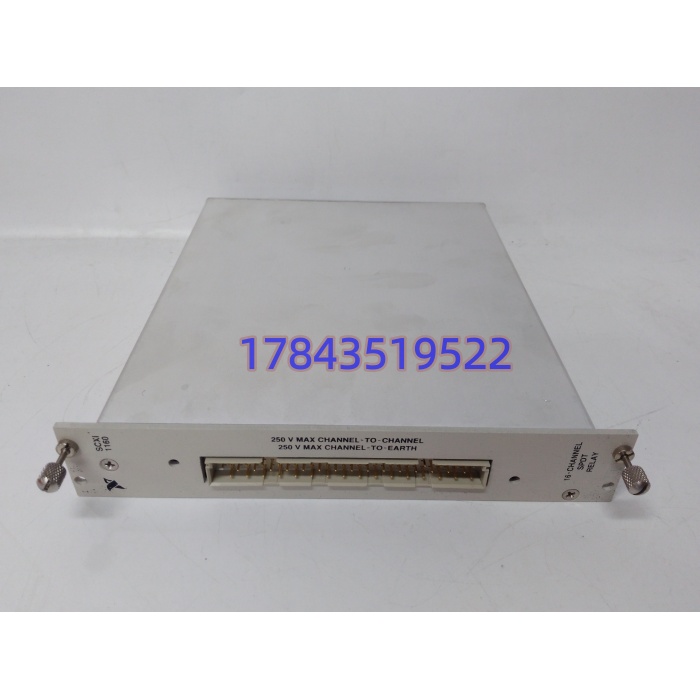 NI SCXI-1160 | SCXI 16通道通用继电器开关模块 - 图片 2