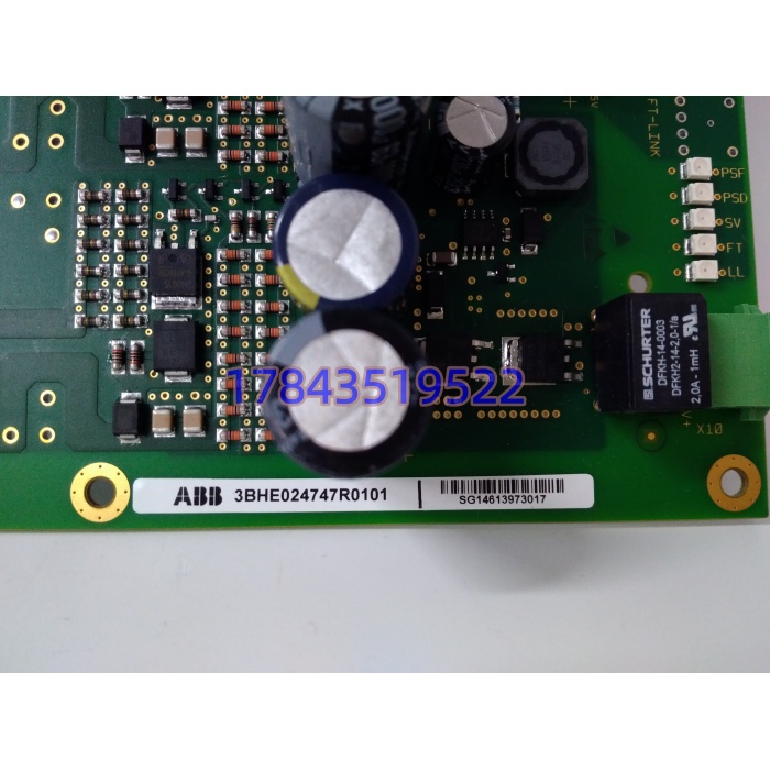 ABB 3BHE024747R0101 GDC801 A101 | 撬棒过压保护触发板 - 图片 2