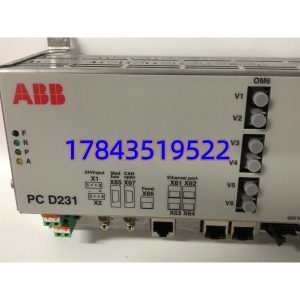 ABB PCD231B 励磁系统接口板 | UNITROL 6000 CCI 模块 现货全新原装