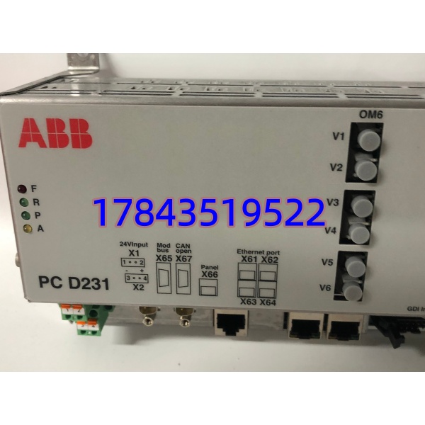 ABB PCD231B 励磁系统接口板 | UNITROL 6000 CCI 模块 现货全新原装